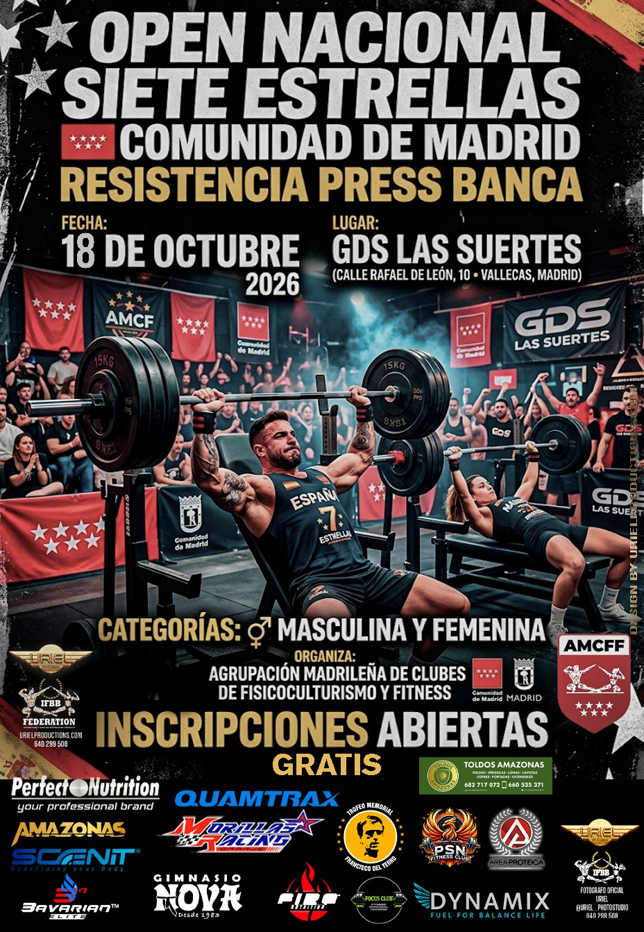 OPEN NACIONAL 7 ESTRELLAS RESISTENCIA PRESS BANCA MADRID 2026