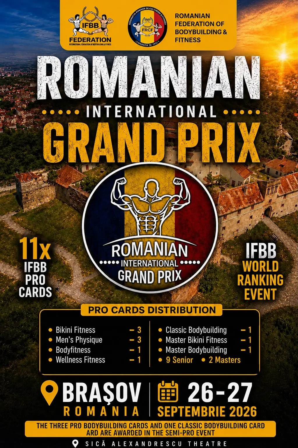 IFBB ROMANIAN INTERNATIONAL GRAND PRIX  2026